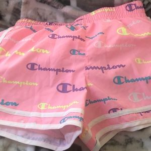 BEST OFFER NEVER WORN PINK CHAMPION SHORTS